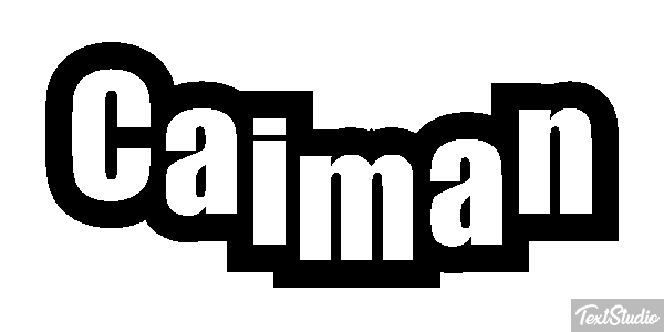 Caimán Efekt tekstowy