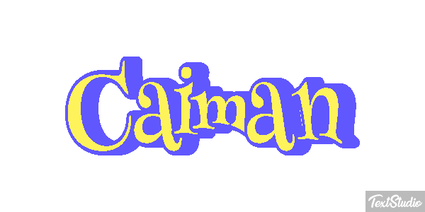 Caimán Efekt tekstowy