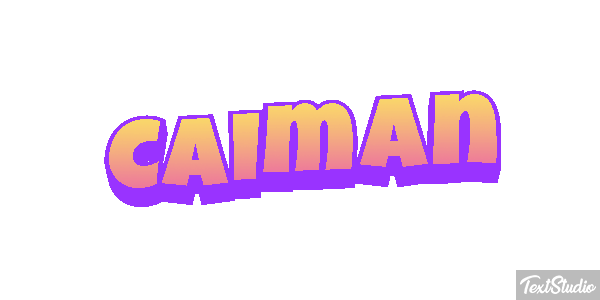 Caimán Efekt tekstowy