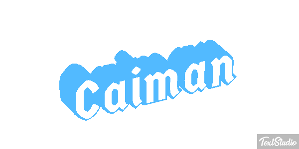 Caimán Efekt tekstowy