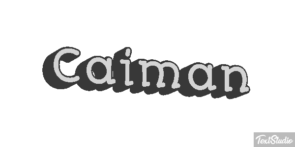 Caimán Efekt tekstowy