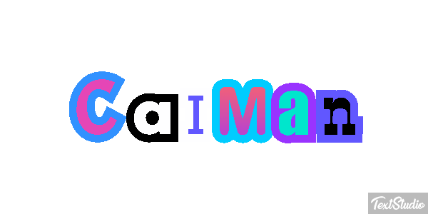 Caimán Efekt tekstowy