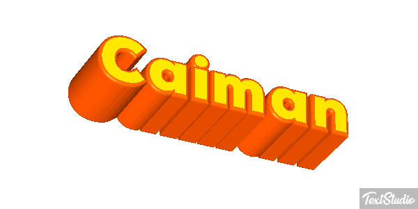 Caimán Efekt tekstowy