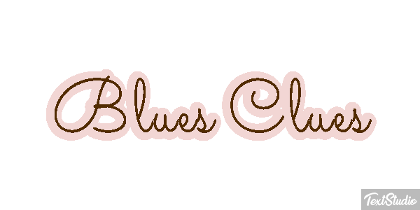 Blue’s Clues Efekt tekstowy