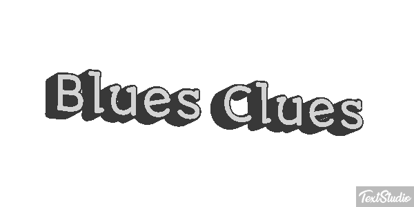 Blue’s Clues Efekt tekstowy