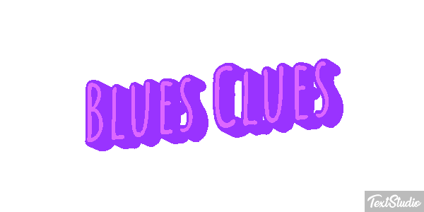Blue’s Clues Efekt tekstowy