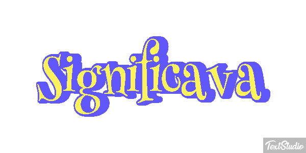 Significava Efeito do texto