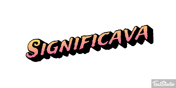 Significava Efeito do texto