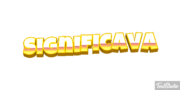 Significava Efeito do texto