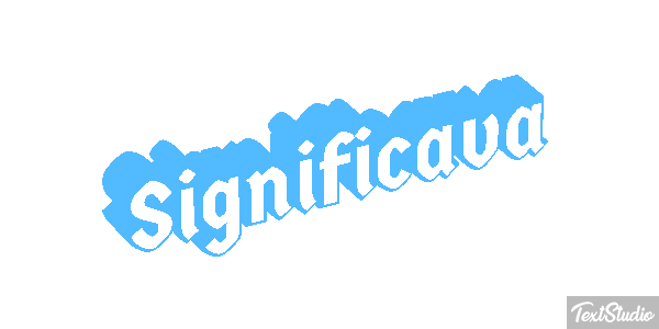 Significava Efeito do texto