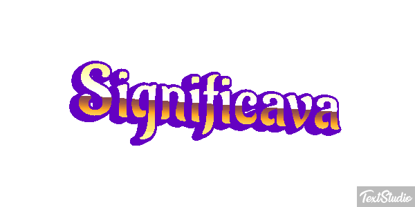 Significava Efeito do texto