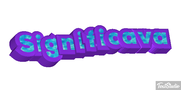 Significava Efeito do texto