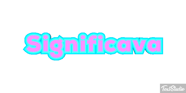 Significava Efeito do texto