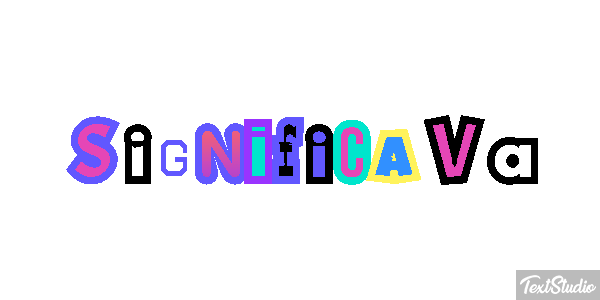 Significava Efeito do texto