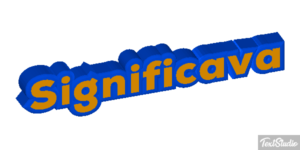 Significava Efeito do texto