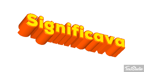 Significava Efeito do texto