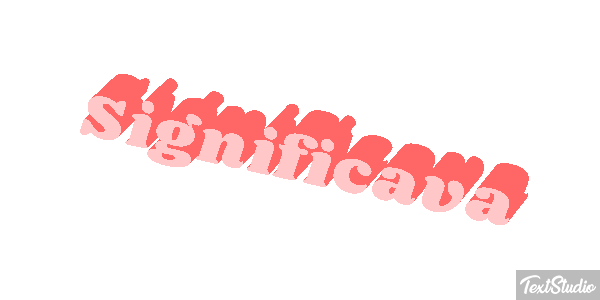 Significava Efeito do texto