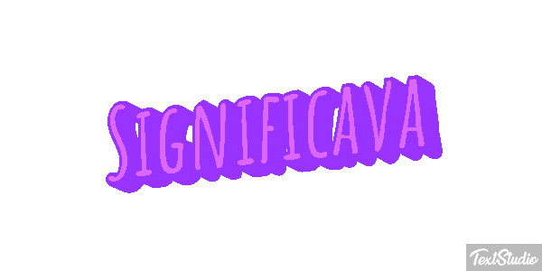 Significava Efeito do texto