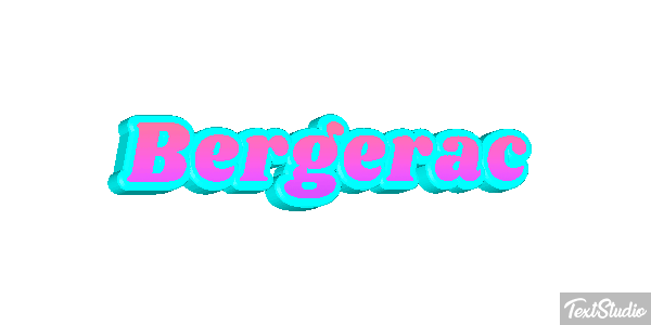 Bergerac Text effect