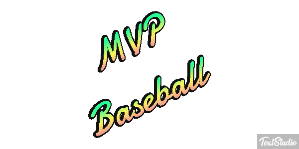 MVP Baseball Effet de texte