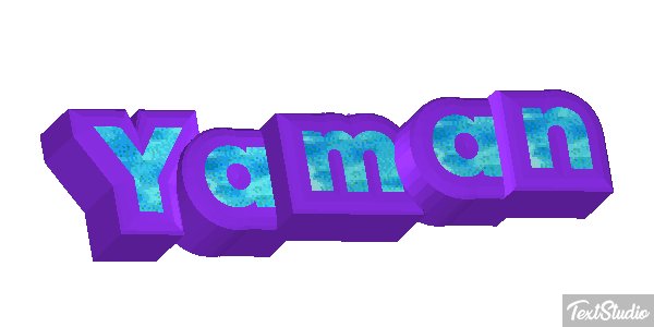 Yaman Text effect
