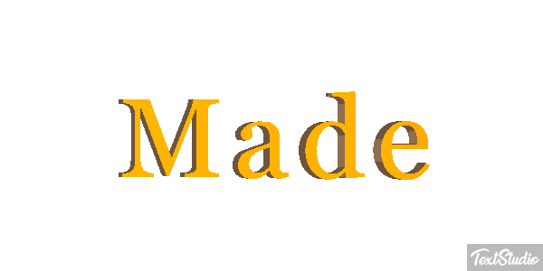 Made Text effect