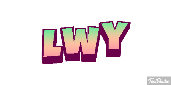 Lwy Effetto testo