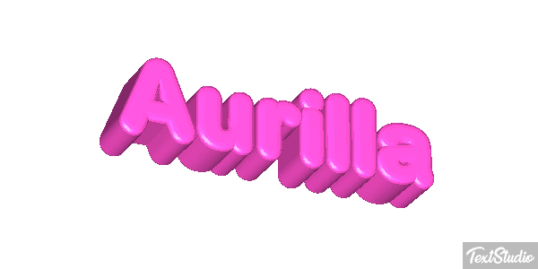 Aurilla Text effect