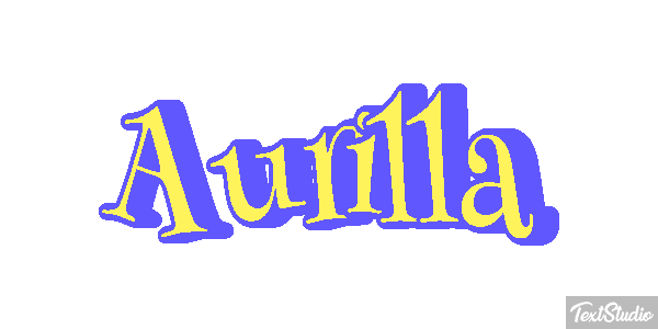 Aurilla Text effect