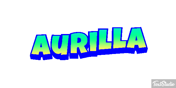 Aurilla Text effect
