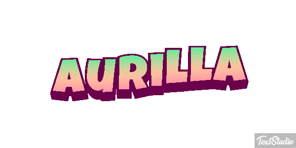 Aurilla Text effect