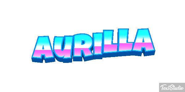 Aurilla Text effect