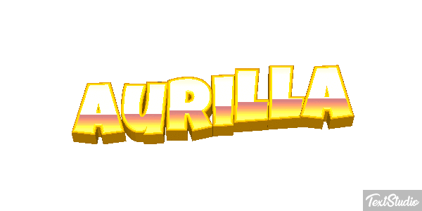 Aurilla Text effect