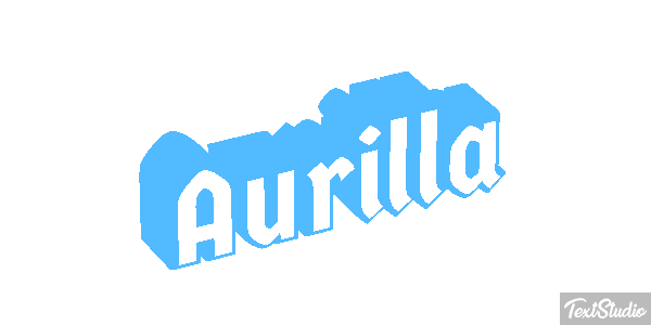Aurilla Text effect