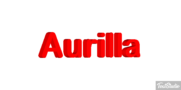 Aurilla Text effect