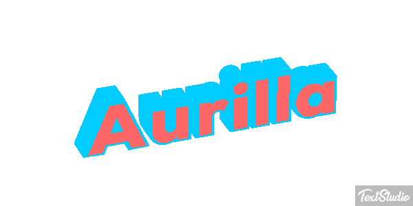 Aurilla Text effect