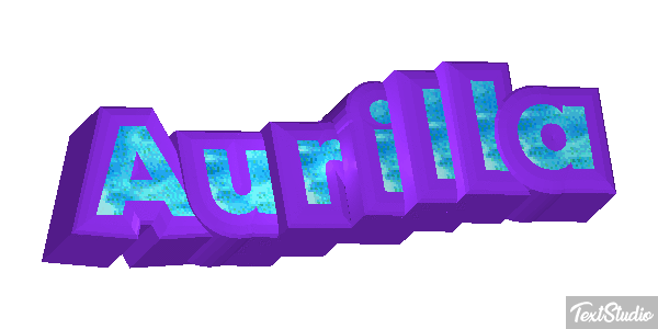 Aurilla Text effect