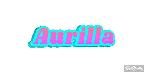 Aurilla Text effect