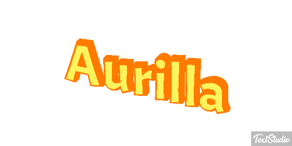 Aurilla Text effect