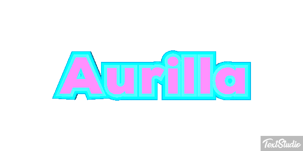 Aurilla Text effect