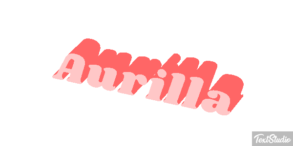 Aurilla Text effect