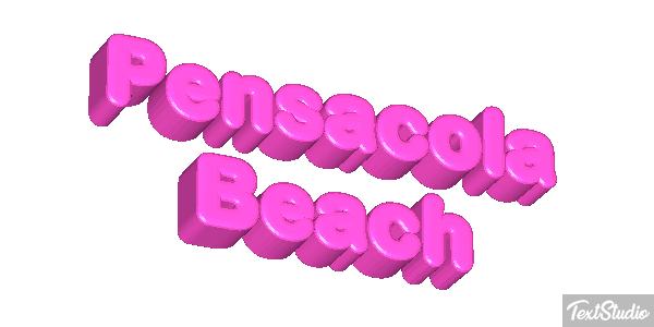 Pensacola Beach Metin efekti