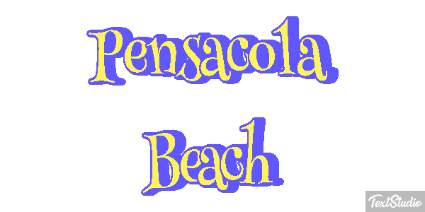 Pensacola Beach Metin efekti