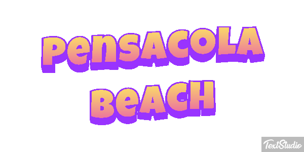 Pensacola Beach Metin efekti