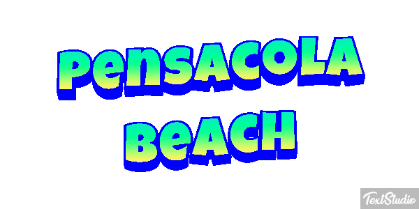 Pensacola Beach Metin efekti