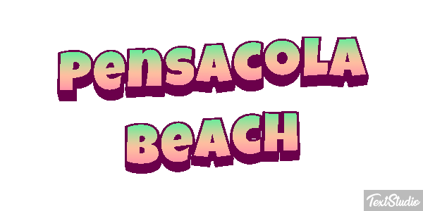 Pensacola Beach Metin efekti