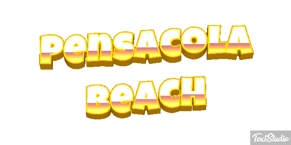 Pensacola Beach Metin efekti