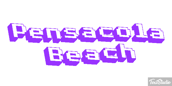 Pensacola Beach Metin efekti