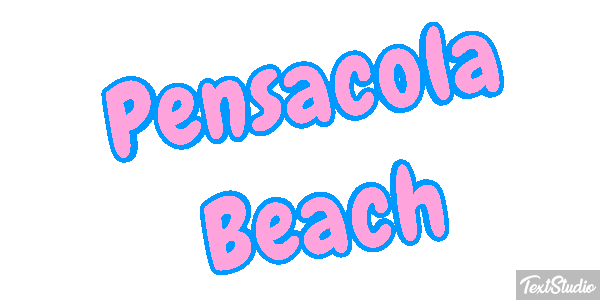 Pensacola Beach Metin efekti