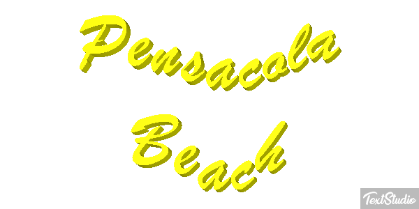 Pensacola Beach Metin efekti